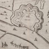 Gualdo Priorato - Befestigungsplan Orsoy - o.J. -...