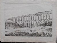 unbekannt - Aquaduct bei Terragona - o.J. - Kupferstich