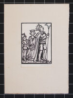 Franz Kaiser - Drei Könige - 1928 - Holzschnitt
