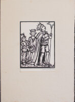 Franz Kaiser - Drei Könige - 1928 - Holzschnitt