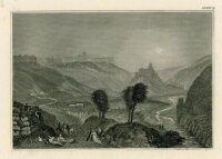 unbekannt - Der Berg Morijah - undatiert - Radierung