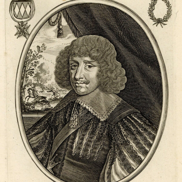 Balthasar Moncornet - Porträt Léon Bouthillier - undatiert - Kupferstich
