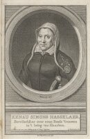Jacobus Houbraken - Porträt Kenau Simonsdochter...