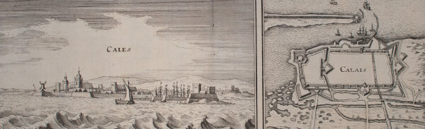 Matthäus Merian - Cales/ Calais - o.J. - Kupferstich