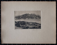 Paul Schwertner - Tegernsee - undatiert - Radierung