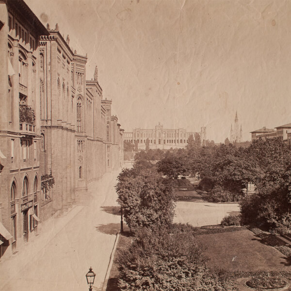 unbekannt - Maximilianstraße, München - undatiert - Fotografie