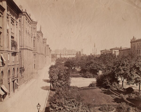unbekannt - Maximilianstraße, München - undatiert - Fotografie