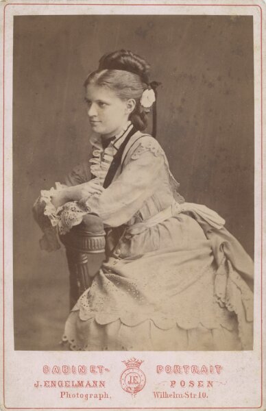 J. Engelmann - Mädchenporträt - o.J. - Fotografie