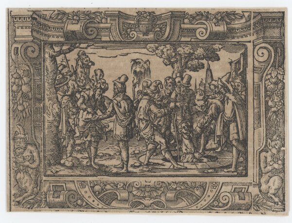 unbekannt - Josef und seine Brüder - o.J. - Holzschnitt