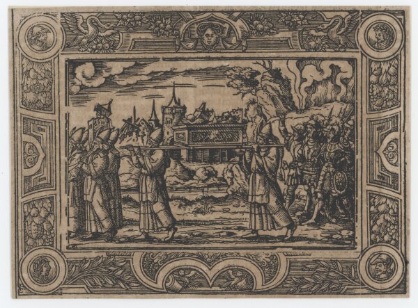 unbekannt - Die Bundeslade - o.J. - Holzschnitt