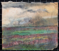 Gerhard Schulte-Dahling - Felder bei stürmischem...