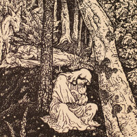 Karl Thylmann - Ruhe auf der Flucht nach Ägypten -...