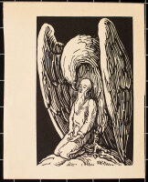 Karl Thylmann - Johannes mit dem Adler - o.J. - Holzschnitt