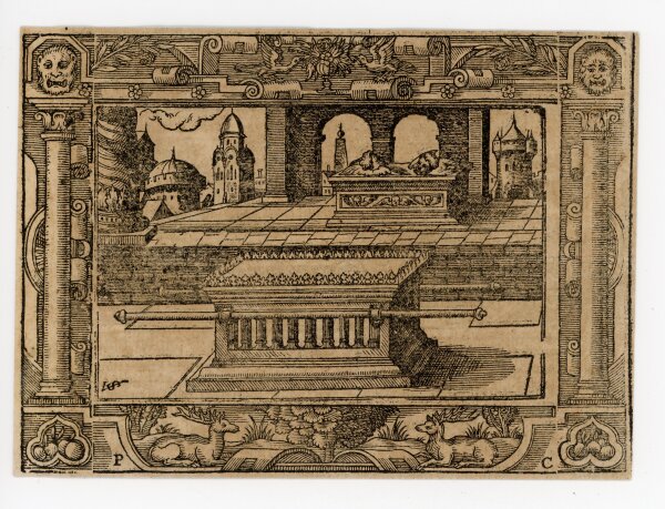 unbekannt - Die Bundeslade - o.J. - Holzschnitt