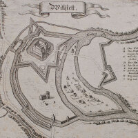 Matthäus Merian - Historische Karte Willstett - o.J....