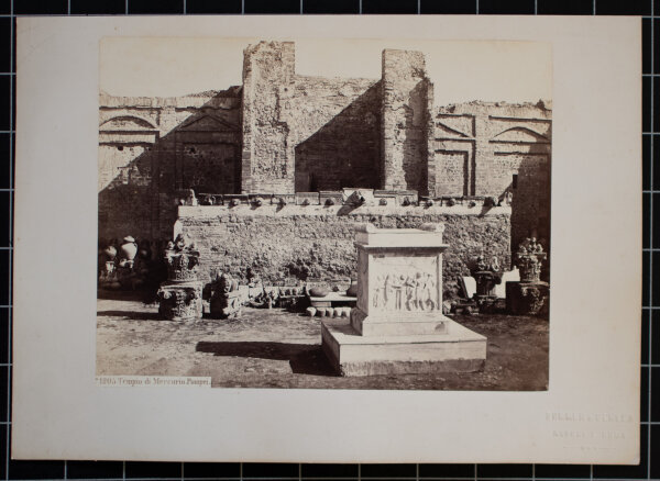 Sommer & Behles - Tempio di Mercurio, Pompei - o. J. - Fotografie