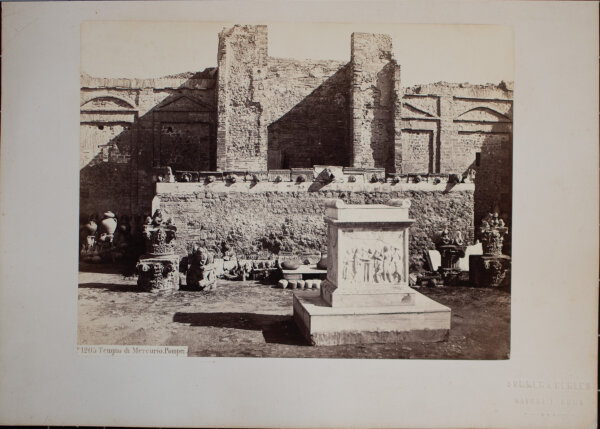 Sommer & Behles - Tempio di Mercurio, Pompei - o. J. - Fotografie
