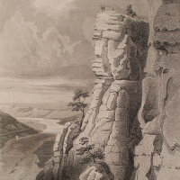 Fr. Hablitschek - Die Basteifelsen - o.J. - Stahlstich