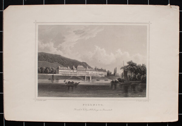 L. Oeder - Pillnitz - o.J. - Stahlstich