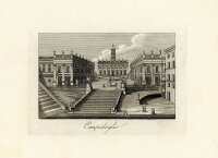 Tommaso Cuccioni - Campidoglio - undatiert - Kupferstich