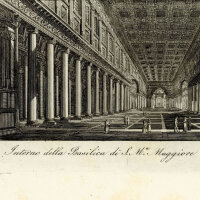 Tommaso Cuccioni - Interno della Basilica di S. M.a...