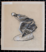 Francoise Marsily - Tänzerin - o.J. - Kohlestift,...