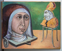 Rolf Walter - Nonne - 2006 - Öl auf Leinwand