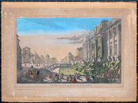 Jean Daumont - Vue Perspective de la superbe Fontaine de...