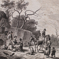 Johann Georg Hertel - Rastende Gesellschaft - undatiert -...