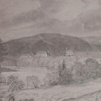 unbekannt - Wechselburg Benediktinerkloster - 1856 -...