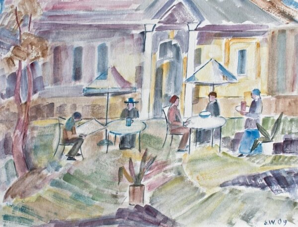 Sonja Wüsten - Bad Harzburg, Parkcafé - 2009 - Aquarell