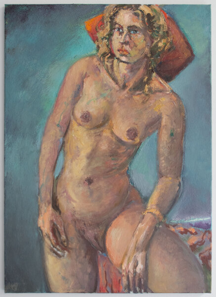 Rolf Walter - Weiblicher Akt - 2009 - Öl auf Leinwand