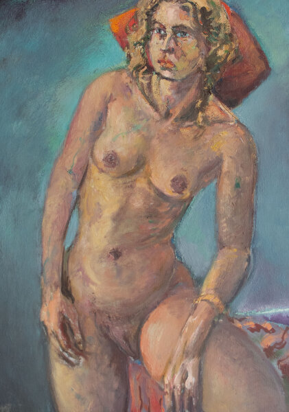 Rolf Walter - Weiblicher Akt - 2009 - Öl auf Leinwand
