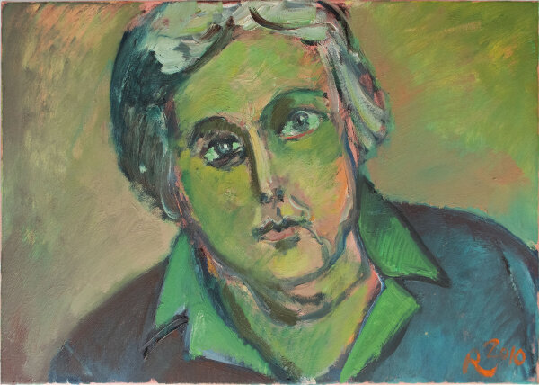 Rolf Walter - Bildnis einer Frau - 2010 - Öl auf Leinwand