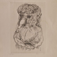 Heinz Otterson - ohne Titel - 1967 - Radierung auf...