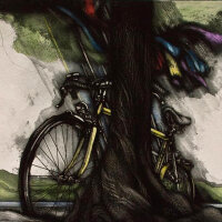 Carl Bianga - Les temps moderne - 1990 - Farbradierung...