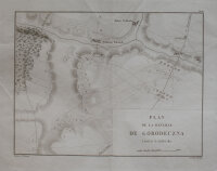 J.M. Darmet - Plan de la Bataille de Gorodeczna - o.J. - Kupferstich