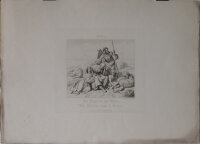 Hermann, Stilke - Die Pilger in der Wüste - 1835 - Kupferstich