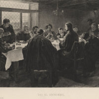 Franz Hanfstaengl - Das heilige Abendmahl - o.J.,...