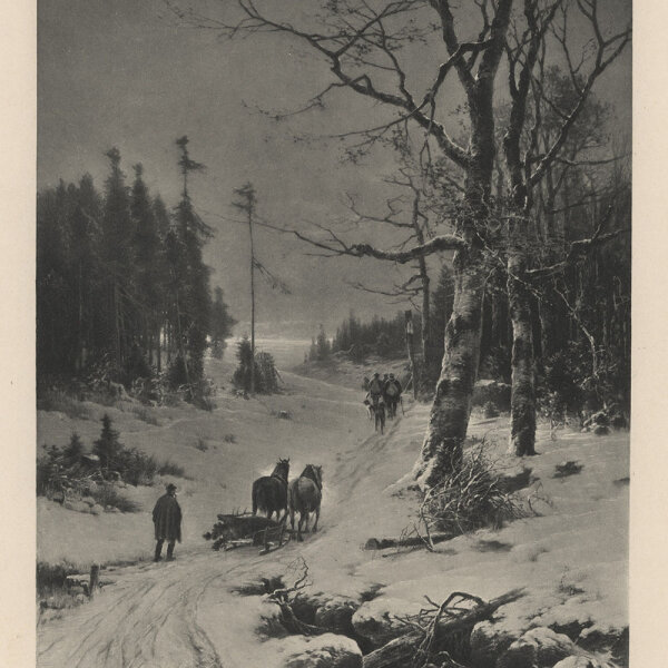 Franz Hanfstaengl - Heimkehr von der Jagd - o.J. - Photogravur