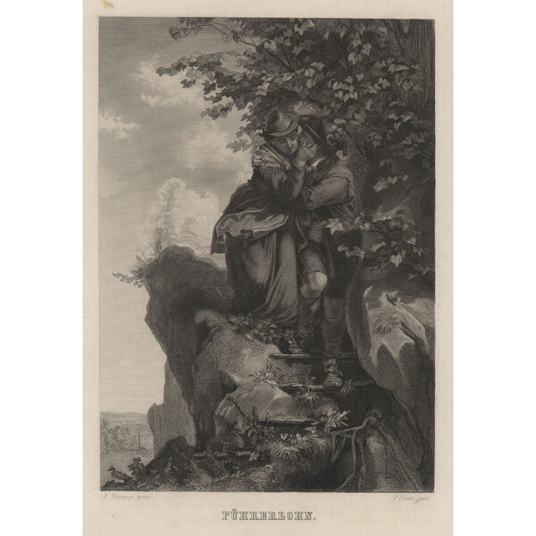 Veit Froer - Führerlohn - o.J., Radierung