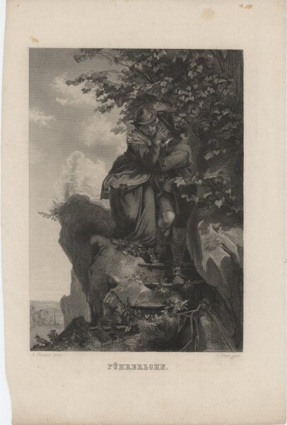 Veit Froer - Führerlohn - o.J., Radierung