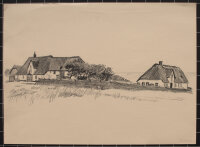 Uli Huber - Amrum - 1951 - Bleistiftzeichnung