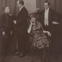 Fotoatelier Karl Pinkau Leipzig - 4 Ferdinis - undatiert...