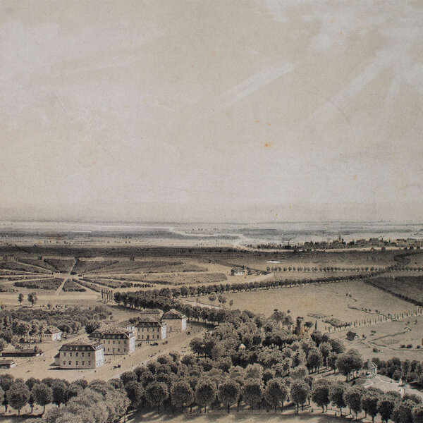 Jakob Ludwig August Buhl - Wilhelmsbad - undatiert - Farblithografie