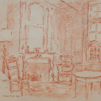 George Chan - Interieur (Chez Madame Denise, Chartres) -...