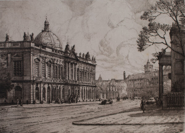 Hugo Eichler - Berlin - o. J. - Radierung