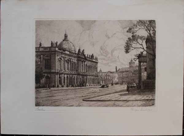 Hugo Eichler - Berlin - o. J. - Radierung