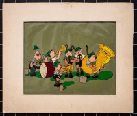 Conrad Klenner - Blaskapelle - undatiert - Öl auf Folie