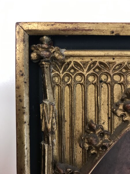 unbekannt - Nonne am Fenster - o.J. - Öl auf Holz